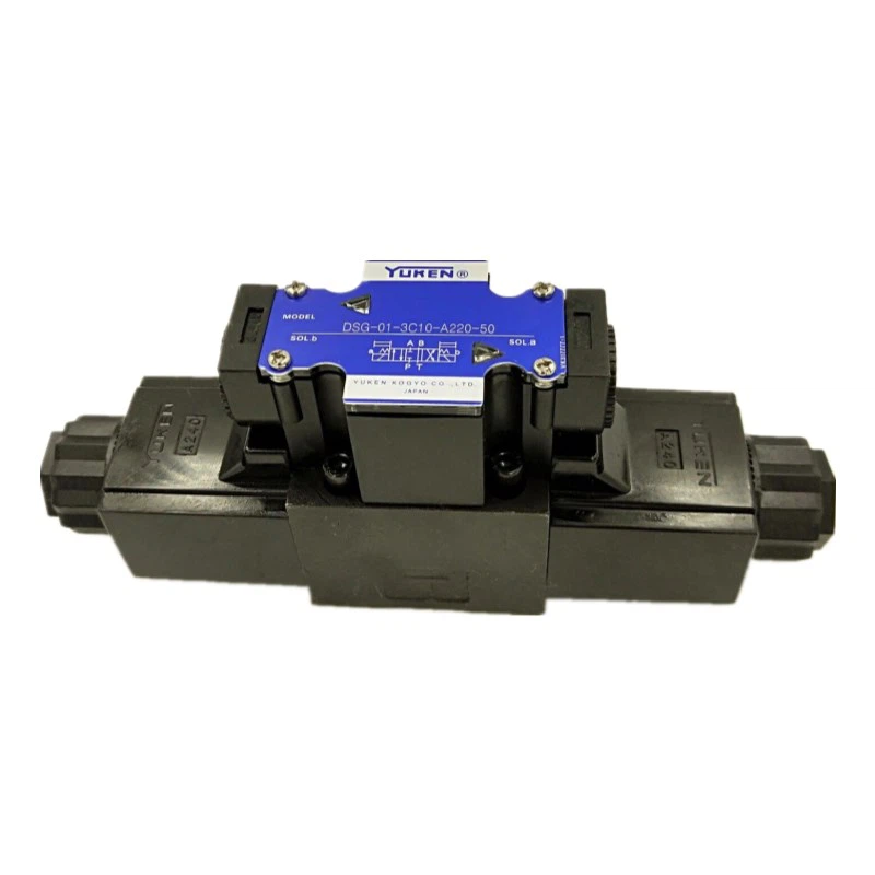 Yuken DSG-01 Sèrie De control solenoide hidràulic operada vàlvules direccionals vàlvula electromagnètica hidràulica DSG-01-2B2-D24-N1-70