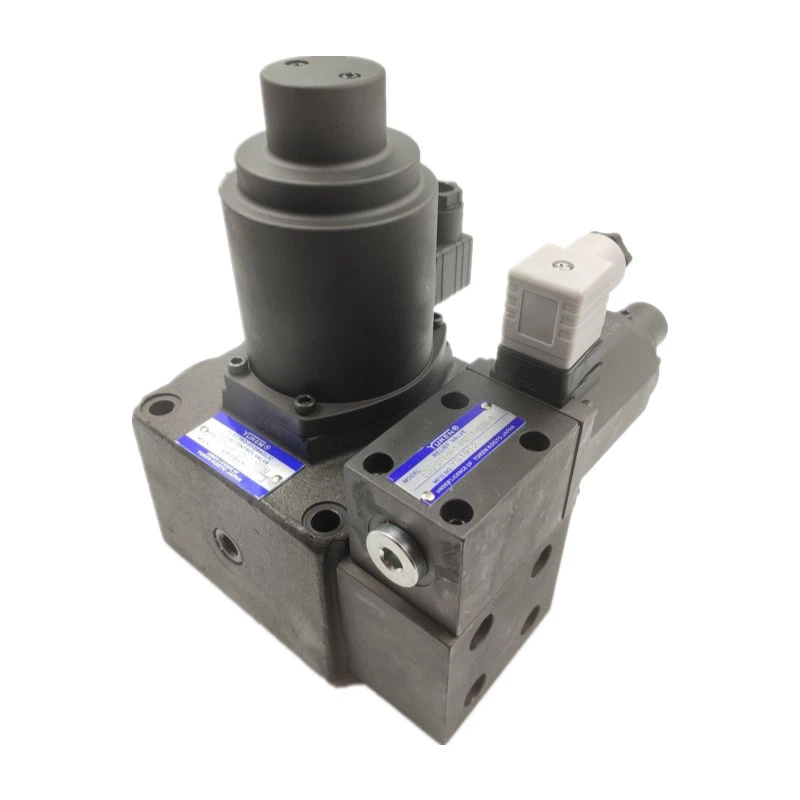 Vàlvula de control de cabal de pressió hidràulica elèctrica proporcional hidràulica de la sèrie EFBG de Yuken EFBG-03 EFBG-06 EFBG-06-250-20T145-LR