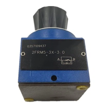 Vàlvula hidràulica de control de cabal de 2 vies de la sèrie Rexroth FRM 2FRM 2FRM5 2FRM6 2FRM10 2FRM16 2FRM6B36-2X/32QRV